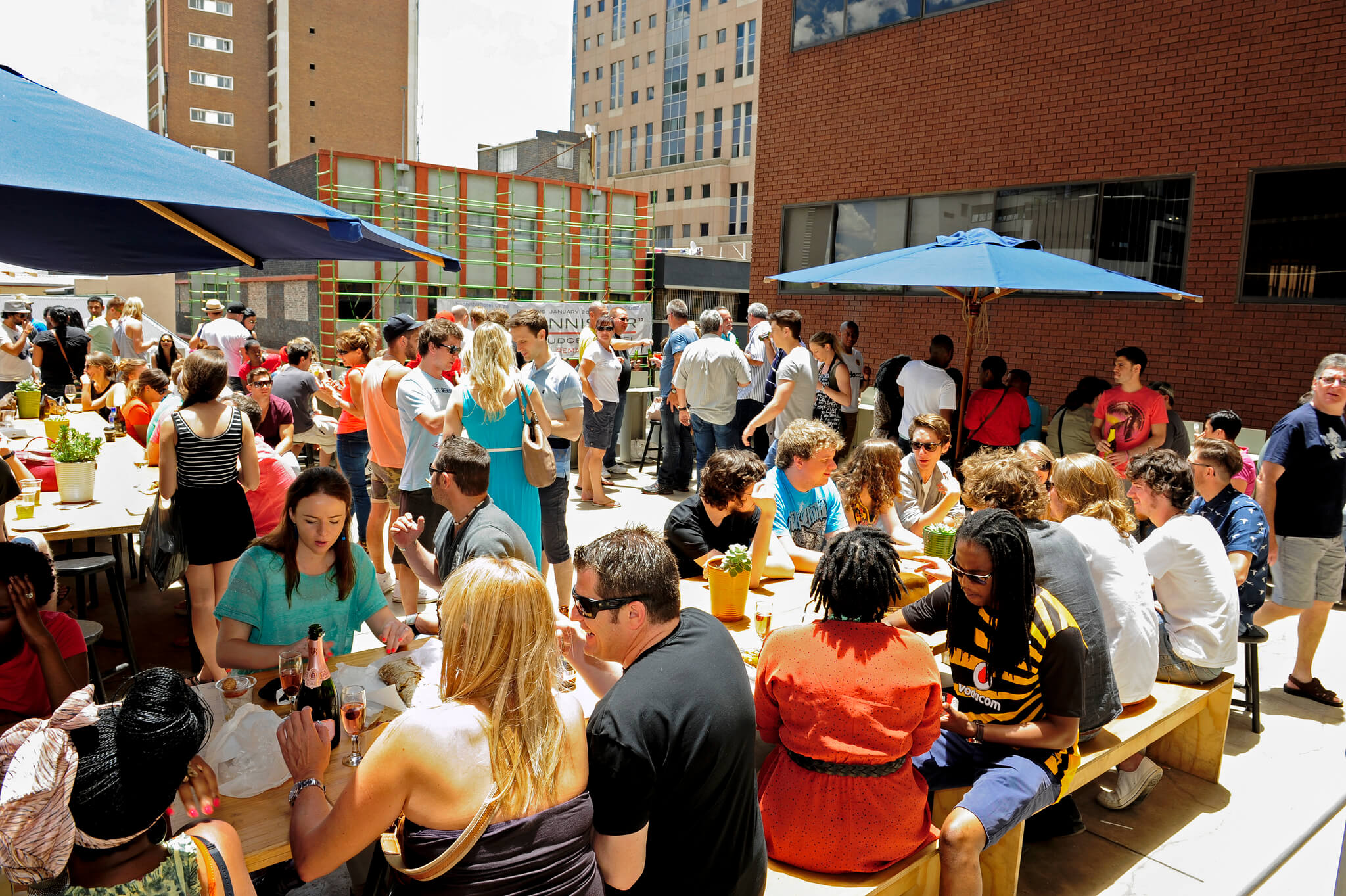 Far Away Worlds The rooftop terrace is the perfect spot to soak up some Saturday mid-day sun.
